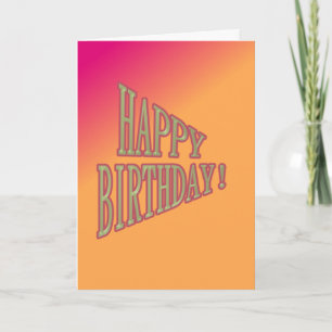 Angry Santa Birthday Christmas greeting card