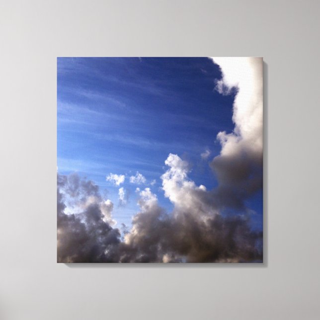 Angry Sky Canvas Print (Front)