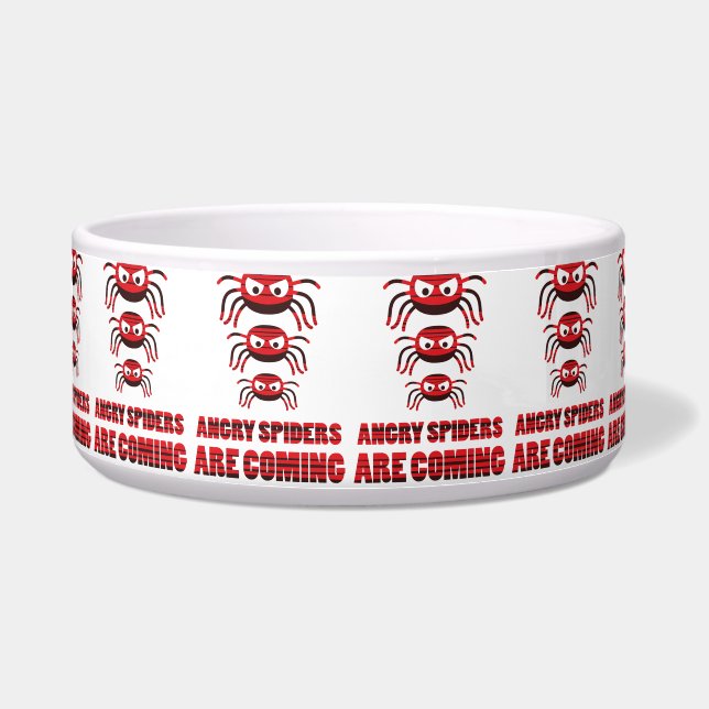 Angry spiders are coming T-Shirt (Front)