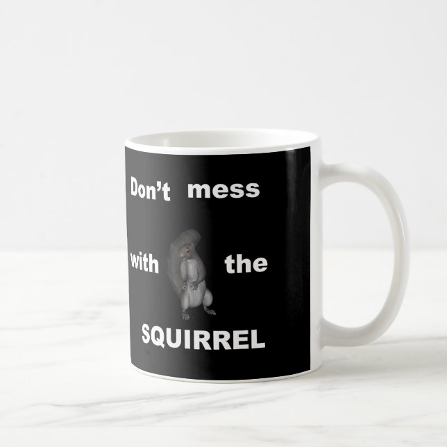 Angry Squirrel Mug (Right)