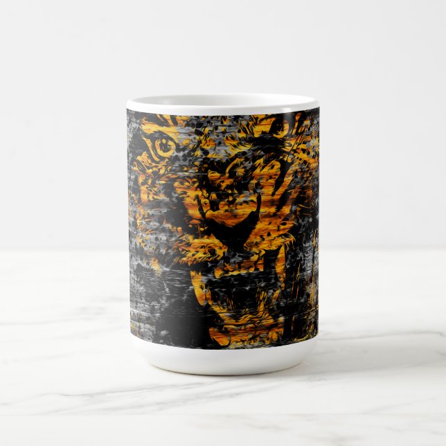 Angry Tiger Coffee Mug (Center)
