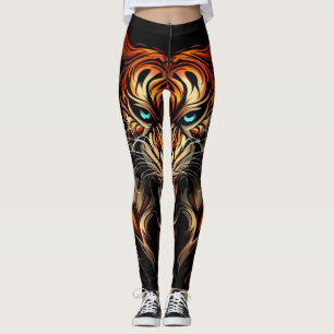 Angry Tiger  Leggings