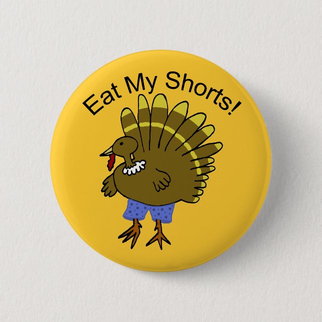 Angry Turkey Button (Front)