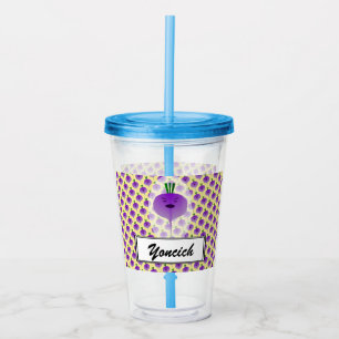 Angry Turnip by Kenneth Yoncich Acrylic Tumbler