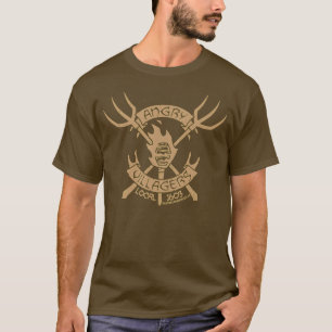 Angry Villagers T-Shirt (Tan/Brown)