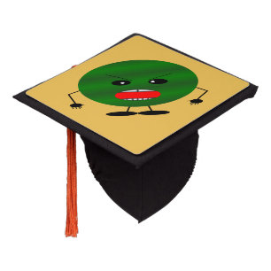 Angry Watermelon by Kenneth Yoncich Graduation Cap Topper