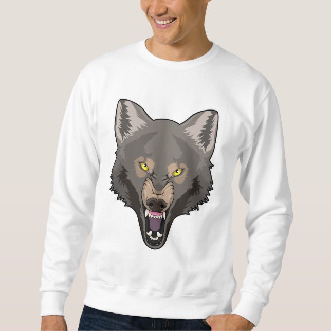 Angry Wolf Sweatshirt (Front)