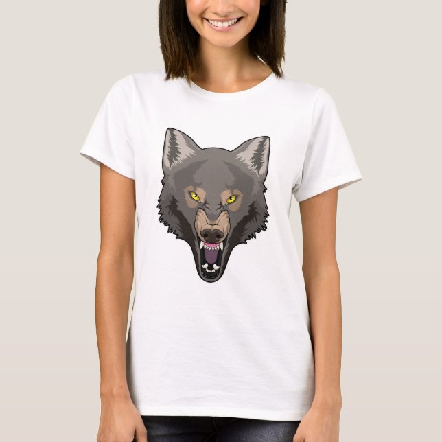 Angry Wolf T-Shirt (Front)