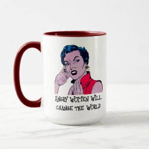 Angry Women Will Change The World Mug