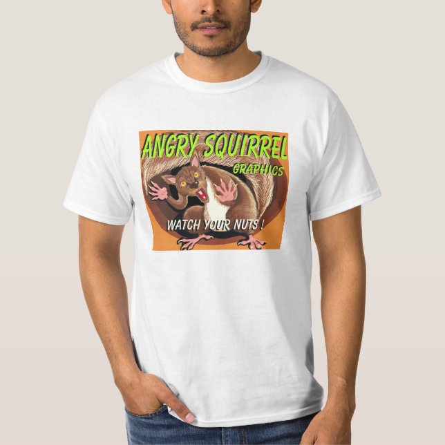 AngrySquirrel_logo T-Shirt (Front)