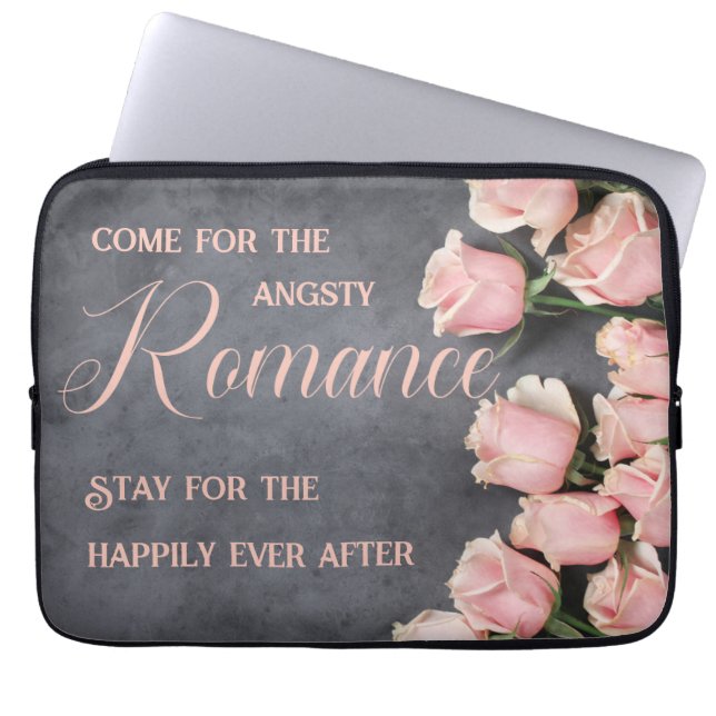 Angsty Ever After Electronics Bag (Front)