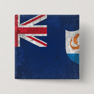 Anguilla 2 Inch Square Button
