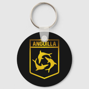 Anguilla Emblem Keychain