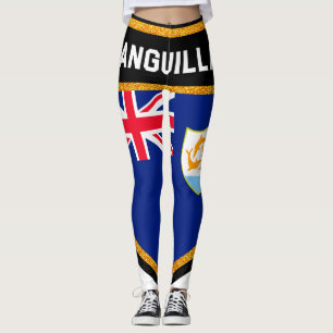 Anguilla Flag Leggings