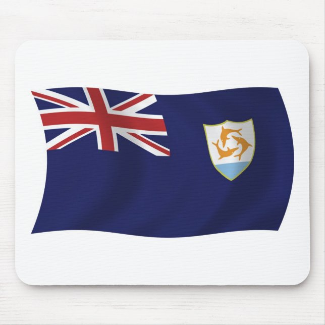 Anguilla Flag Mousepad (Front)