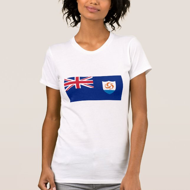 Anguilla Flag T-Shirt (Front)