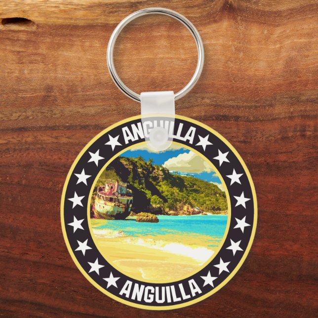 Anguilla                                           keychain (Front)