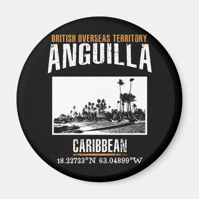 Anguilla Magnet (Front)