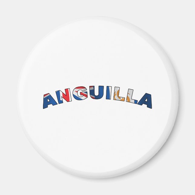 Anguilla Magnet (Front)