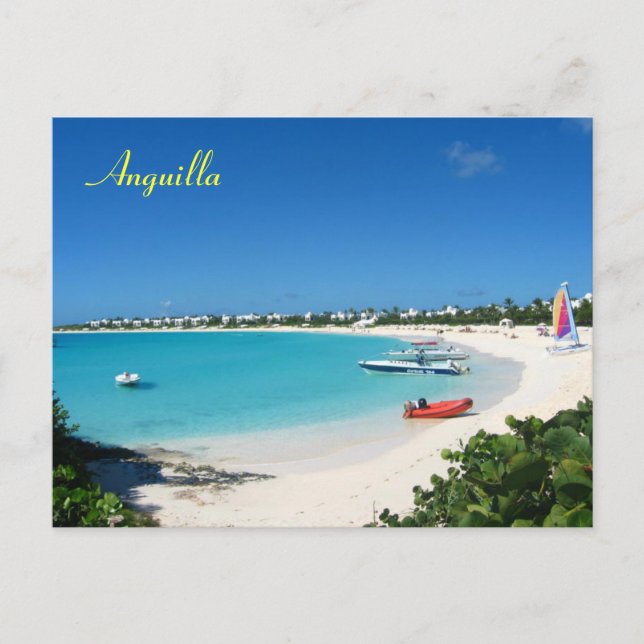 Anguilla postcard (Front)