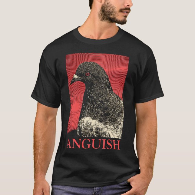 Anguish Pigeon T-Shirt (Front)