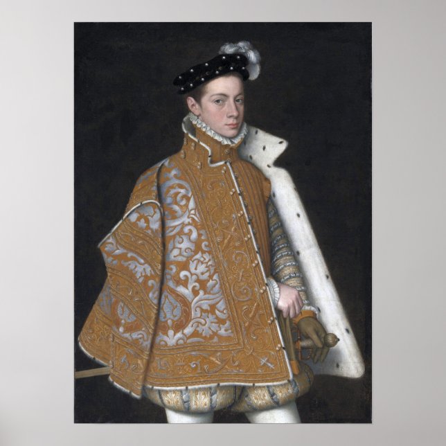 Anguissola - Alessandro Farnese Poster (Front)