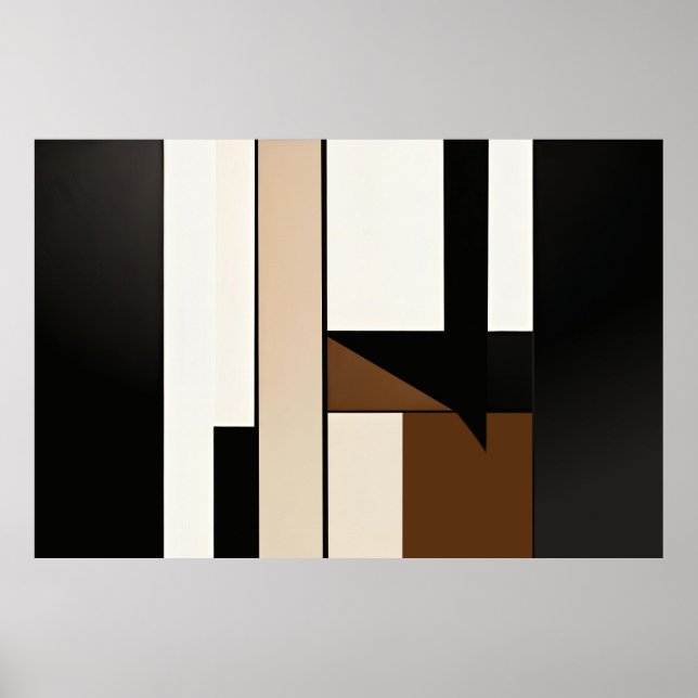 Angular Harmony Matte Poster (Front)