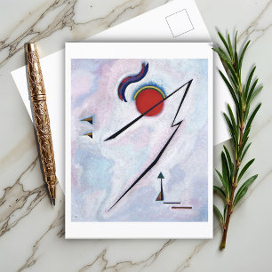 Angular Line by Kandinsky, 1930 Postcard