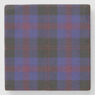 Angus District Tartan Stone Coaster