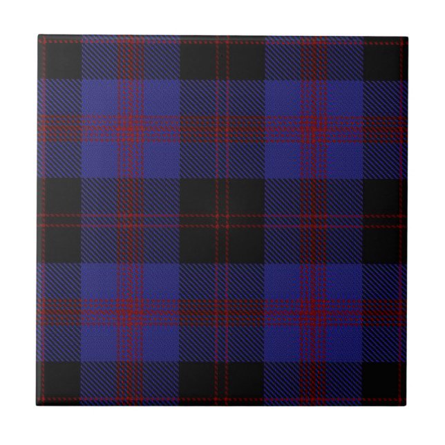 Angus District Tartan Tile (Front)