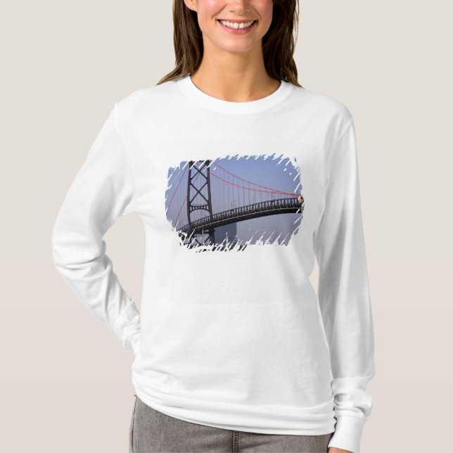 Angus L Macdonald Bridge, Halifax, Nova 2 T-Shirt (Front)