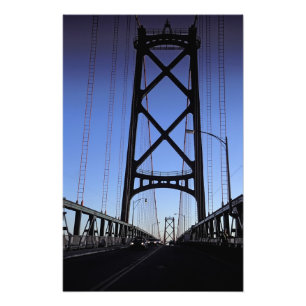 Angus L Macdonald Bridge, Halifax, Nova Photo Print