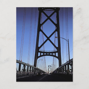 Angus L Macdonald Bridge, Halifax, Nova Postcard
