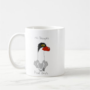 Angus "No Thoughts, Head Vide" Mème Café Mug
