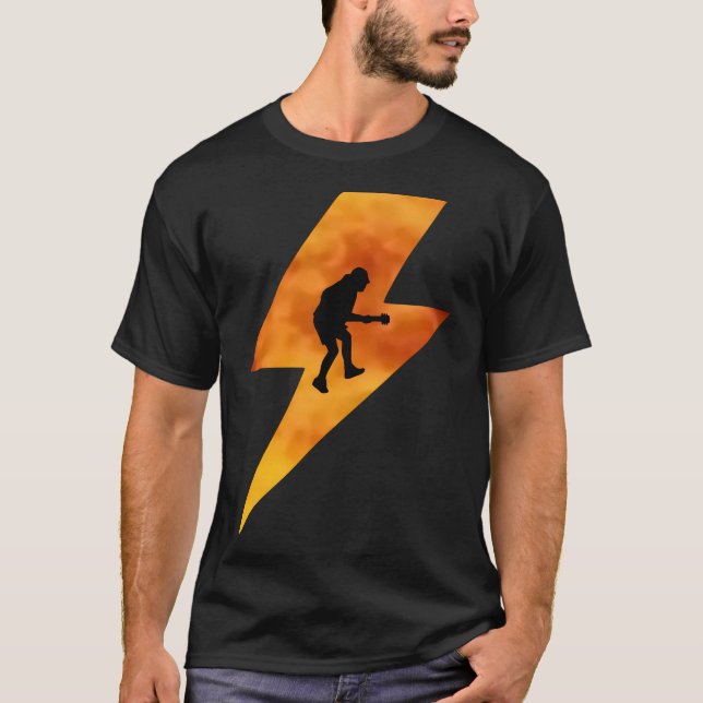 Angus Young High Voltage T-Shirt (Front)