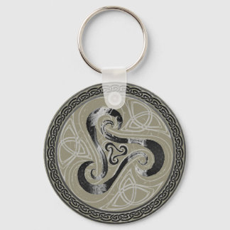 Anhänger keltischer Knoten, celtic Triskele Keychain