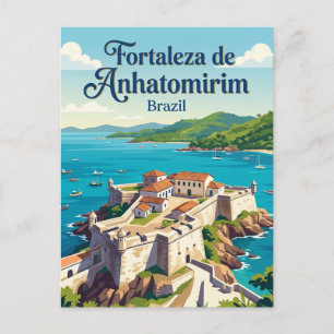 Anhatomirim Brazil Postcard