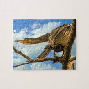 Anhinga Snake Bird Florida Jigsaw Puzzle