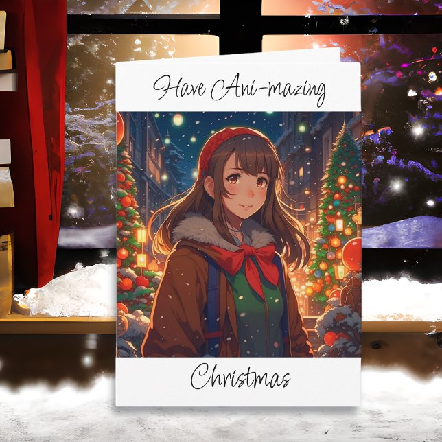 Ani-mazing Christmas | Winter Night Card (Creator Uploaded)