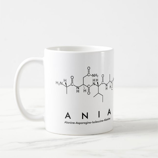 Ania peptide nom mug (Gauche)
