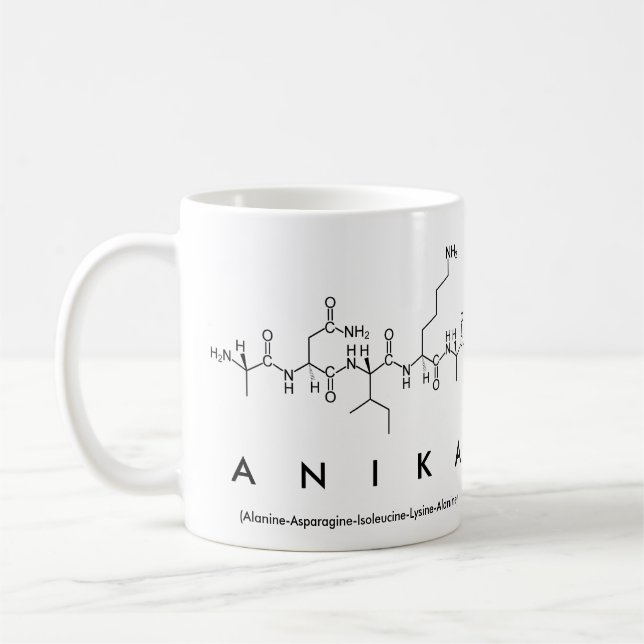 Anika peptide nom mug (Gauche)