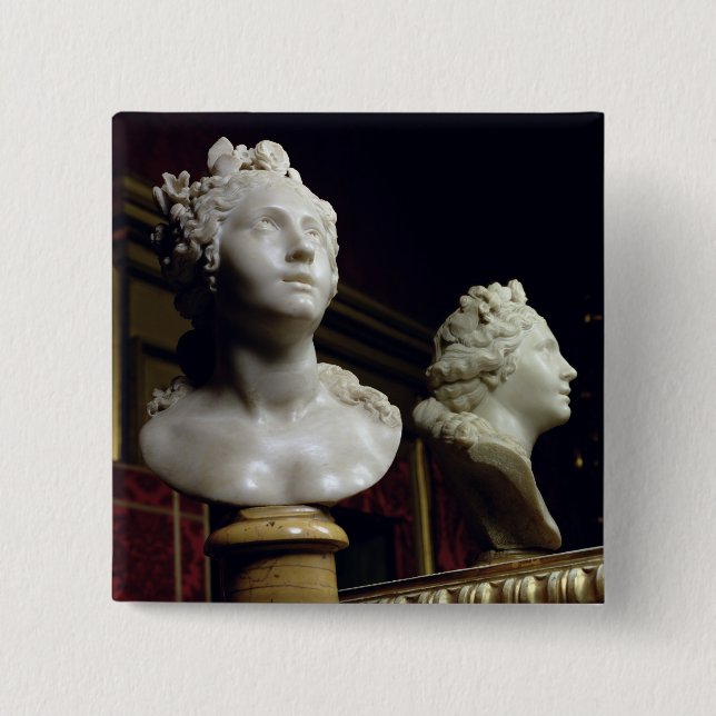 Anima Beata' 2 Inch Square Button (Front)