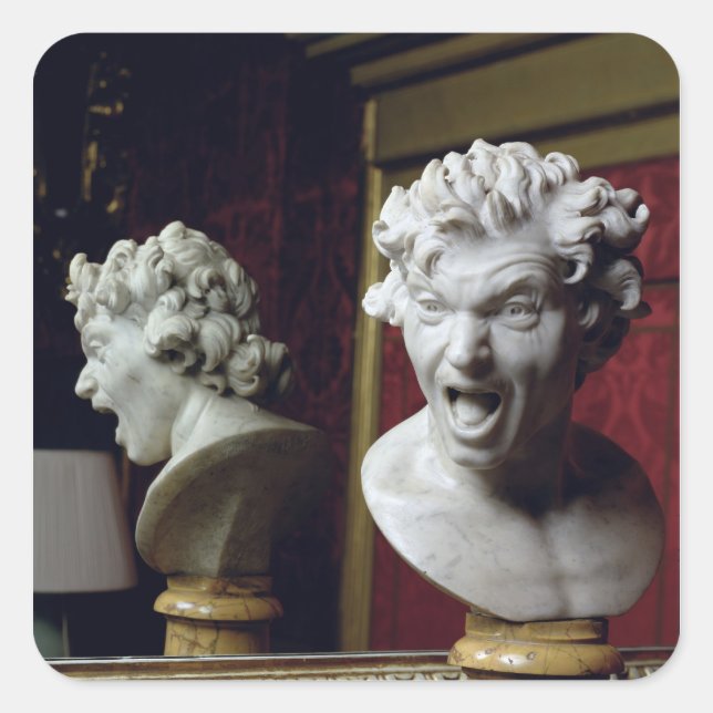 Anima Dannata' Square Sticker (Front)