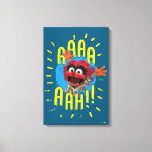 Animal - Aaaa Aah! Canvas Print