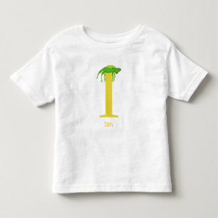 Animal ABC I is for iguana T-shirt