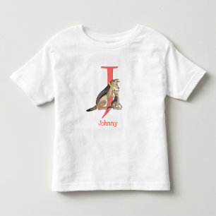 Animal ABC J is for jackal T-shirt