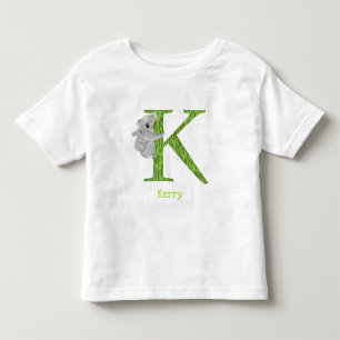 Animal ABC K is for koala T-shirt