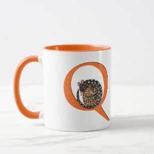 Animal ABC Q is for quoll mug
