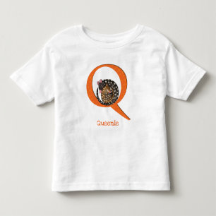 Animal ABC Q is for quoll T-shirt
