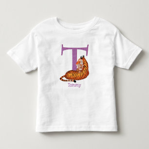 Animal ABC T is for tiger T-shirt